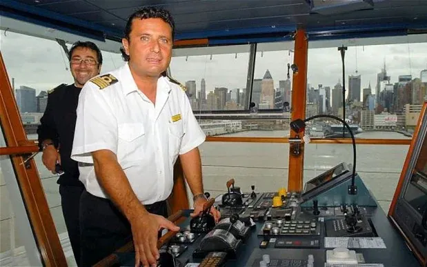 Thuyền trưởng Francesco Schettino. Ảnh: REX