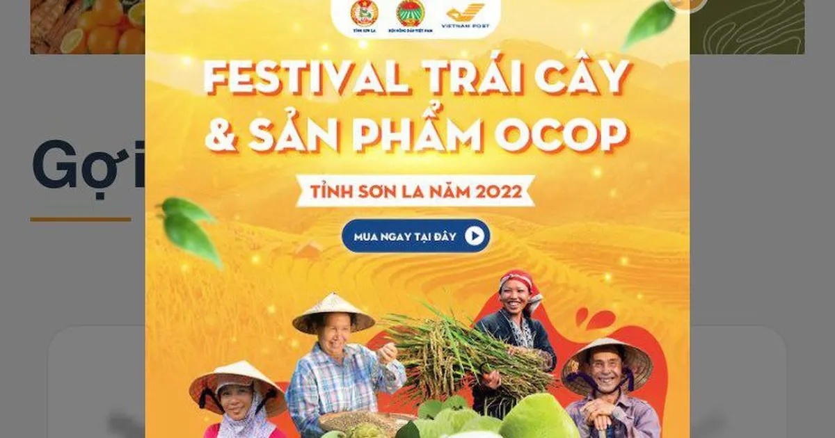 Khai trương Festival trái cây và các sản phẩm OCOP trên sàn Postmart.vn