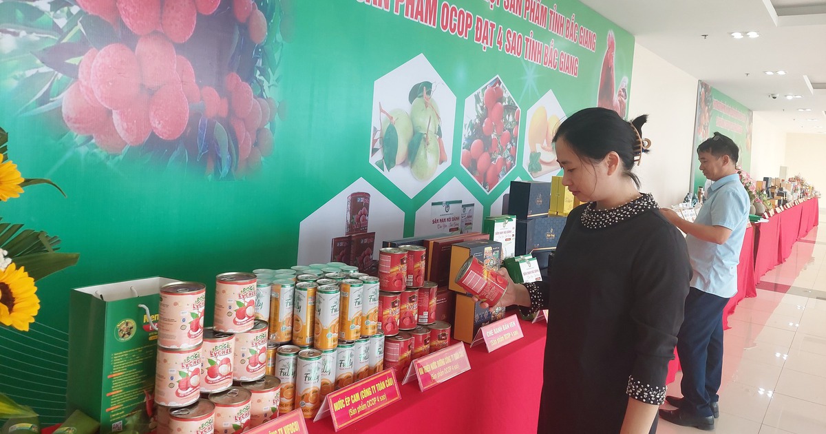 Bắc Giang phấn đấu có hơn 300 sản phẩm OCOP đạt từ 3 sao trở lên