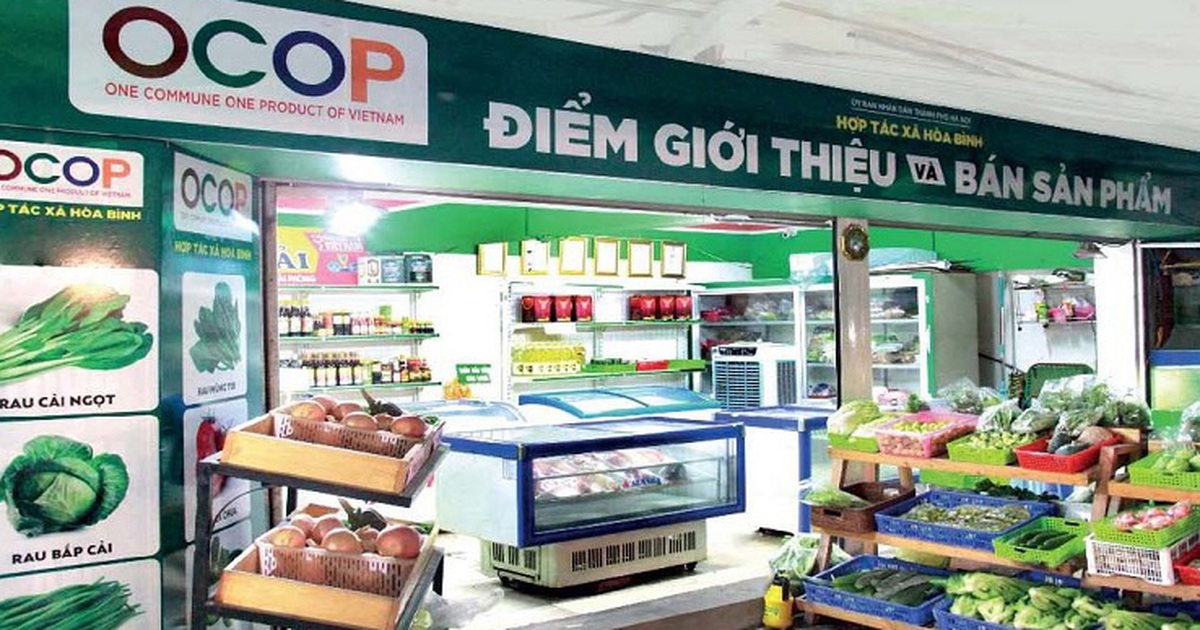 Tiêu chí điểm giới thiệu và bán sản phẩm OCOP
