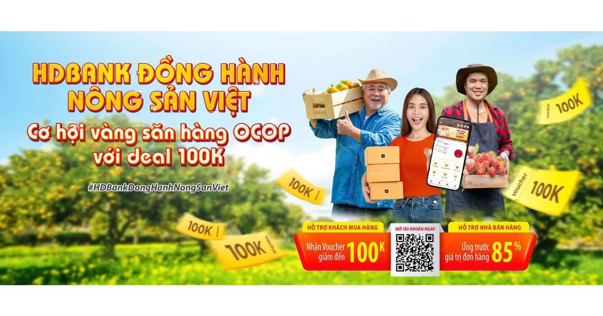 HDBank đồng hành OCOP: Trợ lực toàn diện, gia tăng lợi ích