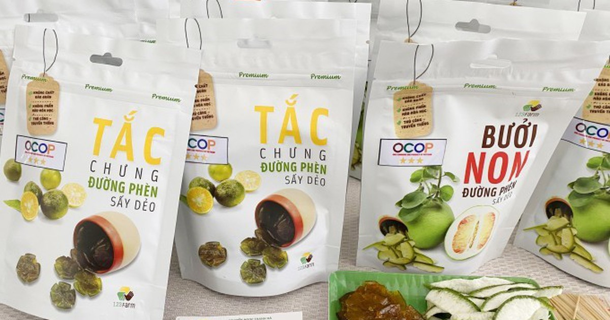 Phát triển sản phẩm OCOP, khơi dậy tiềm năng, lợi thế khu vực nông thôn