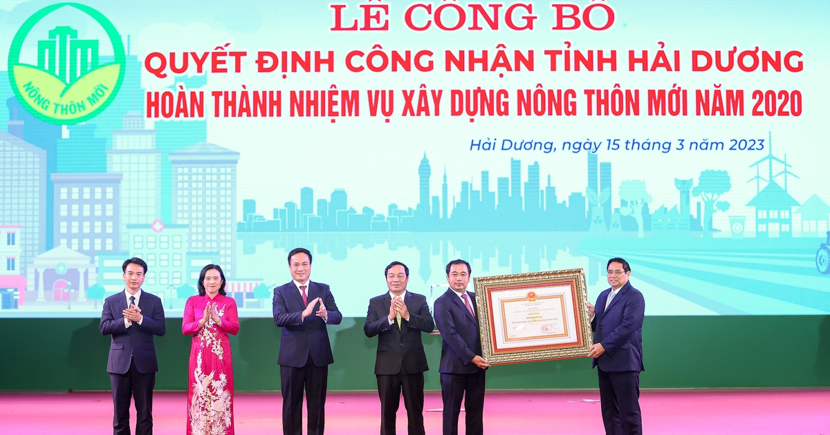 Tỉnh thứ 5 hoàn thành xây dựng nông thôn mới: Đẩy mạnh công nghiệp hóa, hiện đại hóa nông thôn