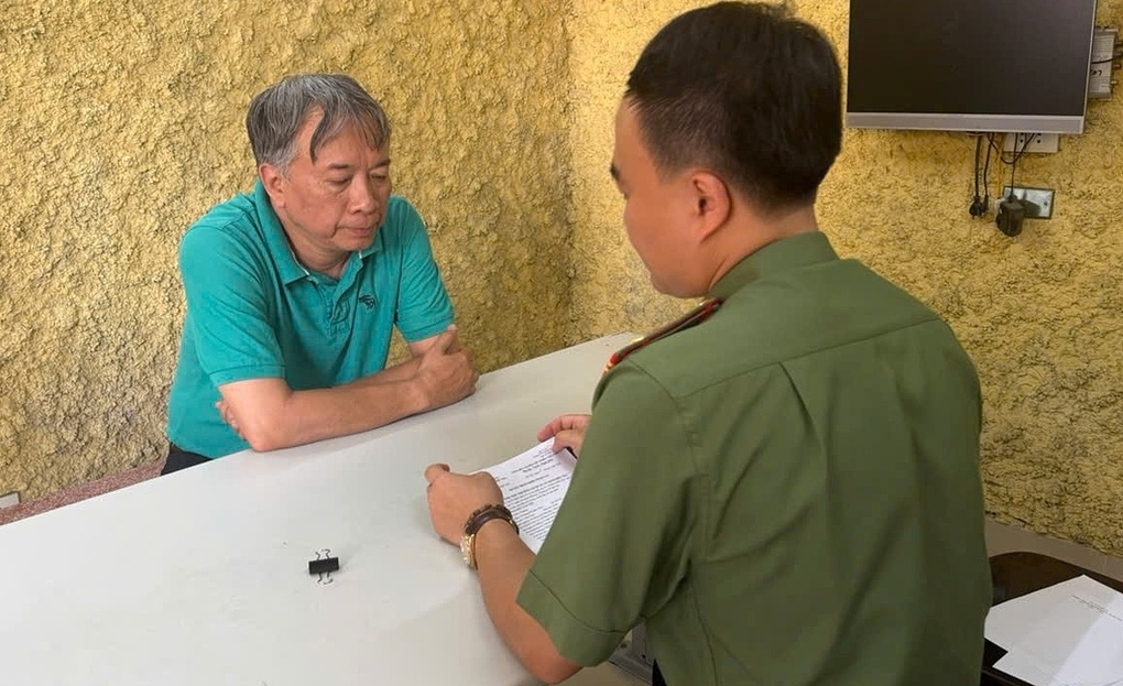Bị can Nguyễn Văn Yên. Ảnh: Công an thành phố Hà Nội