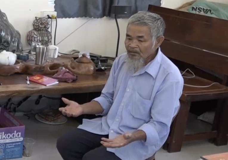 Lê Thành Phong đã dùng dao đoạt mạng bạn nhậu sau lời xúc phạm. Ảnh: Công an Khánh Hòa