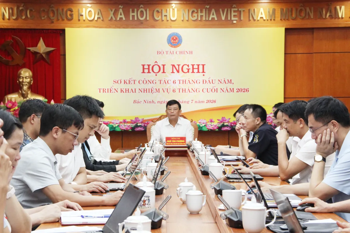 Phó Chủ tịch UBND tỉnh Ngô Tân Phượng dự hội nghị trực tuyến sơ kết 6 tháng đầu năm 2026 của ngành Tài chính
