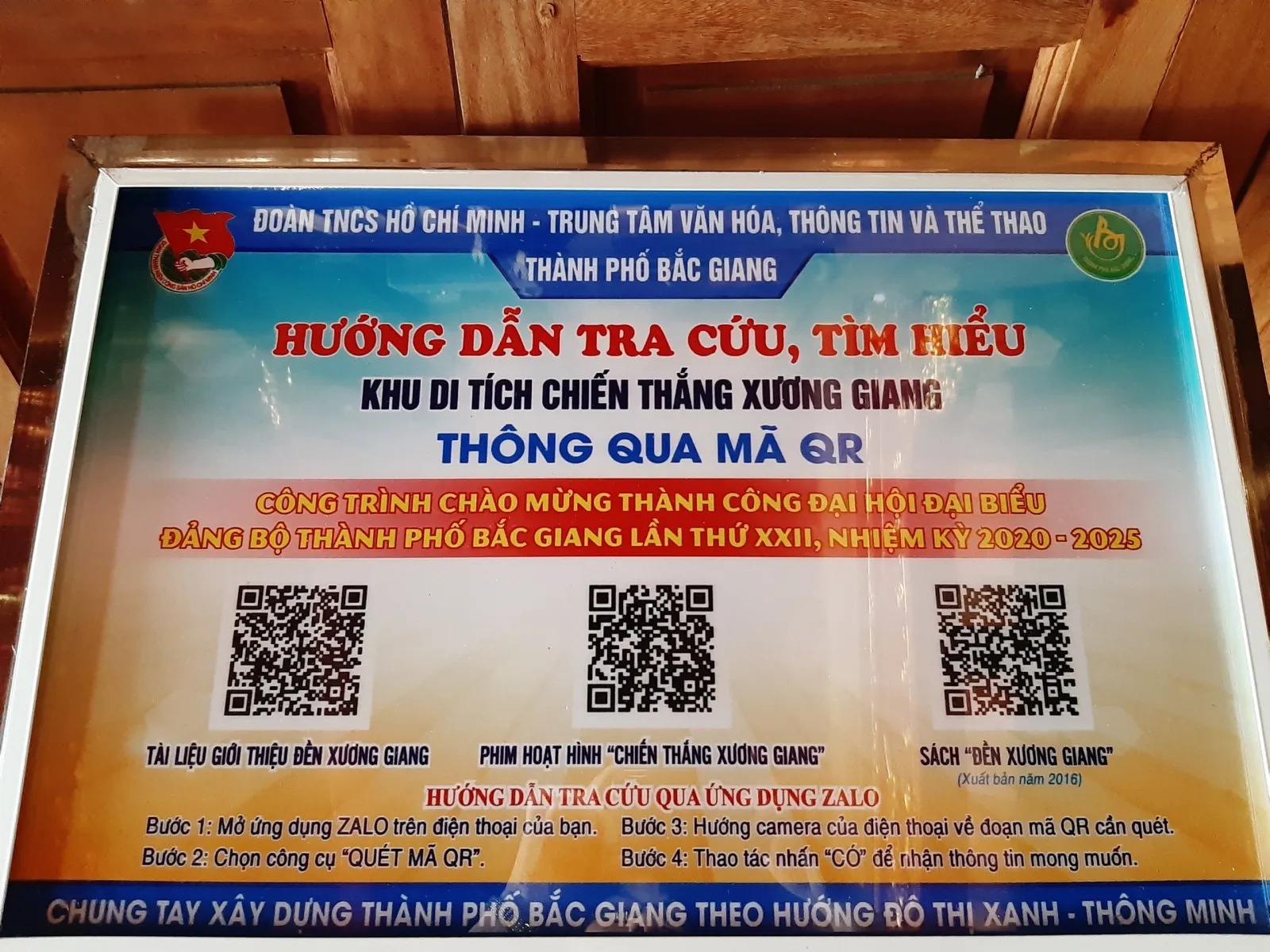 Phát huy giá trị di tích thông qua lắp đặt mã quét QR tại di tích