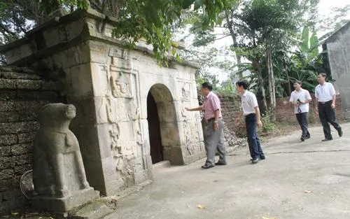 địa bàn, Hiệp Hòa, lăng đá, công trình, nghiên cứu, đánh giá, tiêu biểu, nghệ thuật, điêu khắc