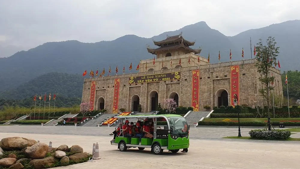 Một góc Khu du lịch tâm linh - sinh thái Tây Yên Tử (Sơn Động).