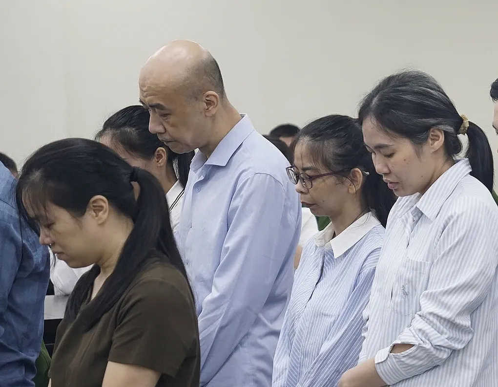 Bị cáo Nguyễn Hữu Tuân tại tòa. Ảnh: Danh Lam