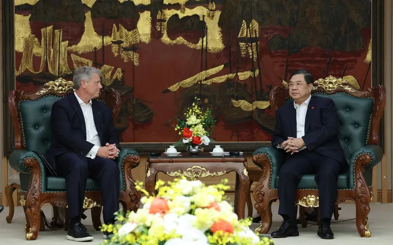 Phó Thủ tướng Thường trực Phạm Gia Túc tiếp đại diện Tập đoàn CIP (Đan Mạch)- Ảnh 1.