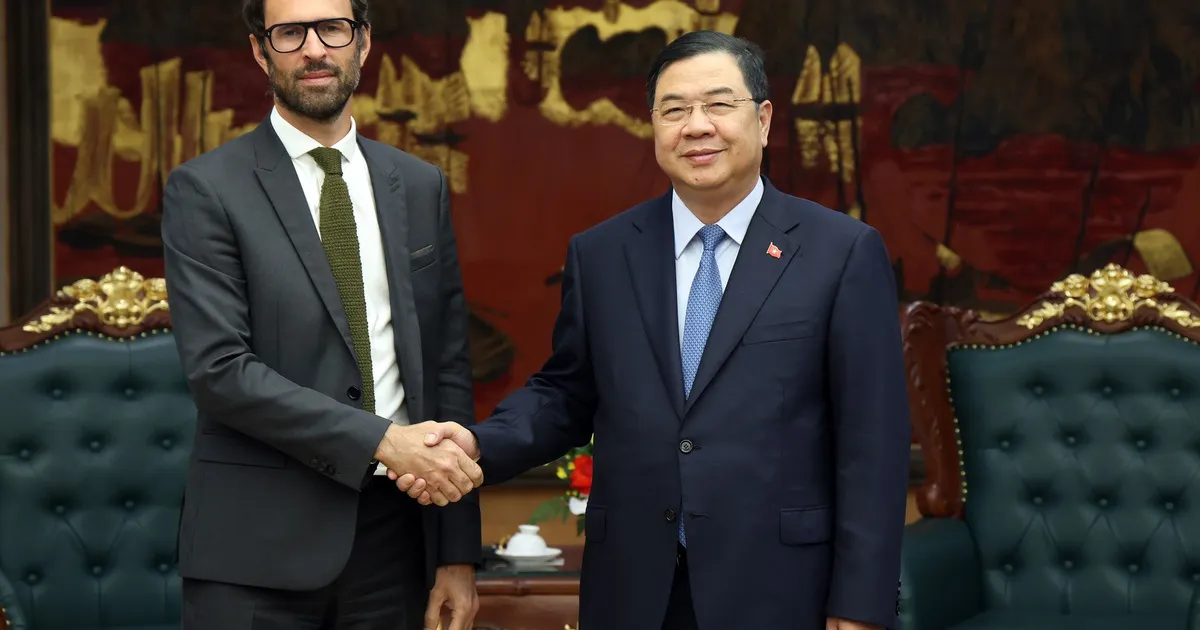 Phó Thủ tướng Thường trực Phạm Gia Túc tiếp lãnh đạo tập đoàn năng lượng tái tạo lớn của Pháp
