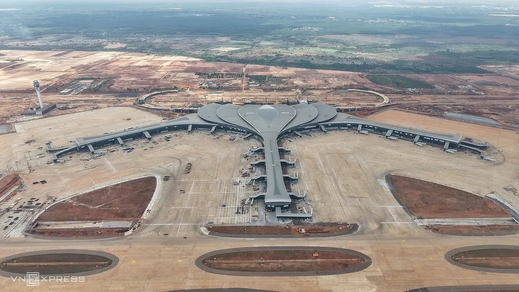 Sân bay Long Thành tháng 5/2026. Ảnh: Phước Tuấn