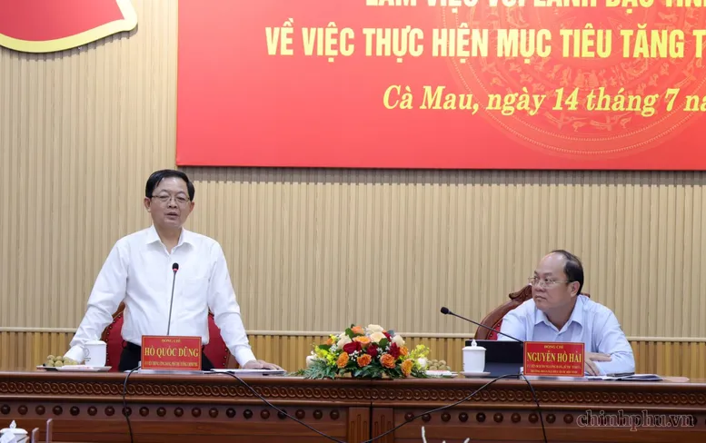 Cà Mau cần phát triển thành trung tâm kinh tế biển, năng lượng tái tạo và logistics của vùng và cả nước- Ảnh 1.