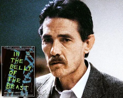 Jack Henry Abbott và cuốn hồi ký ăn khách. Ảnh: Nytimes