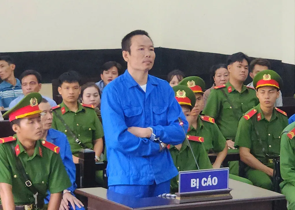 Lư Phước Hải tại tòa. Ảnh: Hoàng Nam