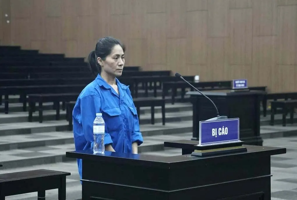 Bị cáo Hà tại tòa. Ảnh: Danh Lam