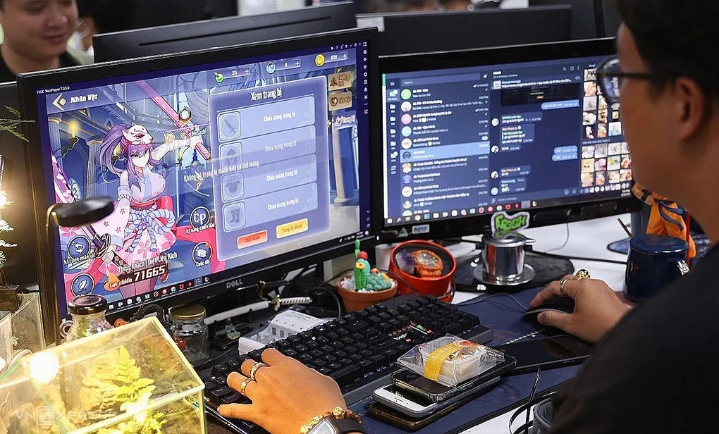 Studio phát triển game của một nhà phát hành nổi tiếng tại Việt Nam. Ảnh:Quỳnh Trần