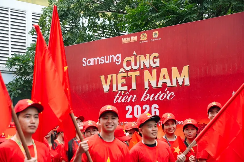Nhân viên Samsung Việt Nam tự hào 'Cùng Việt Nam tiến bước' năm 2026- Ảnh 3.