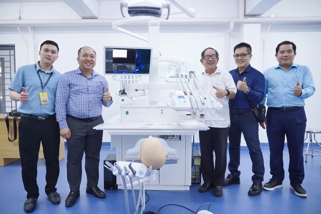 GDU ứng dụng công nghệ Planmeca CompactTM iSim vào đào tạo nha khoa.  Ảnh: GDU