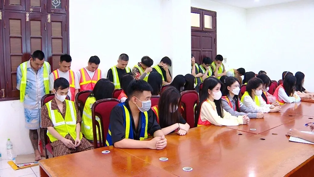 Các nghi phạm trong vụ án. Ảnh: Công an cung cấp
