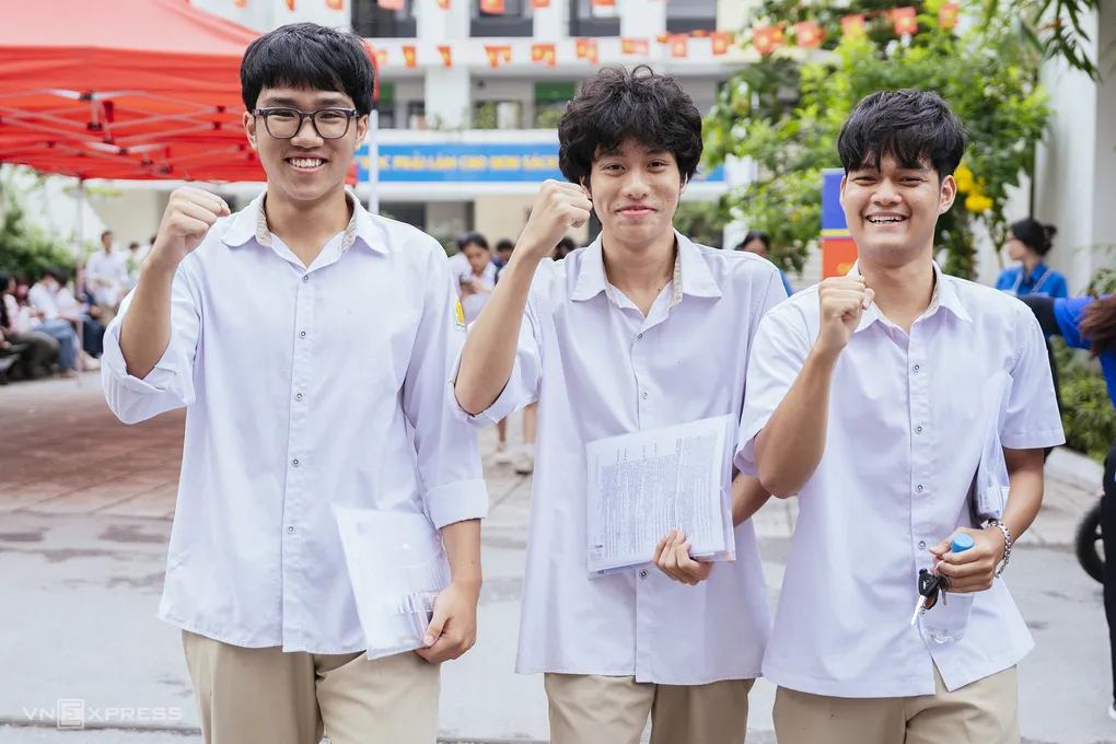 Học sinh Hà Nội thi tốt nghiệp THPT 2026. Ảnh: Tùng Đinh