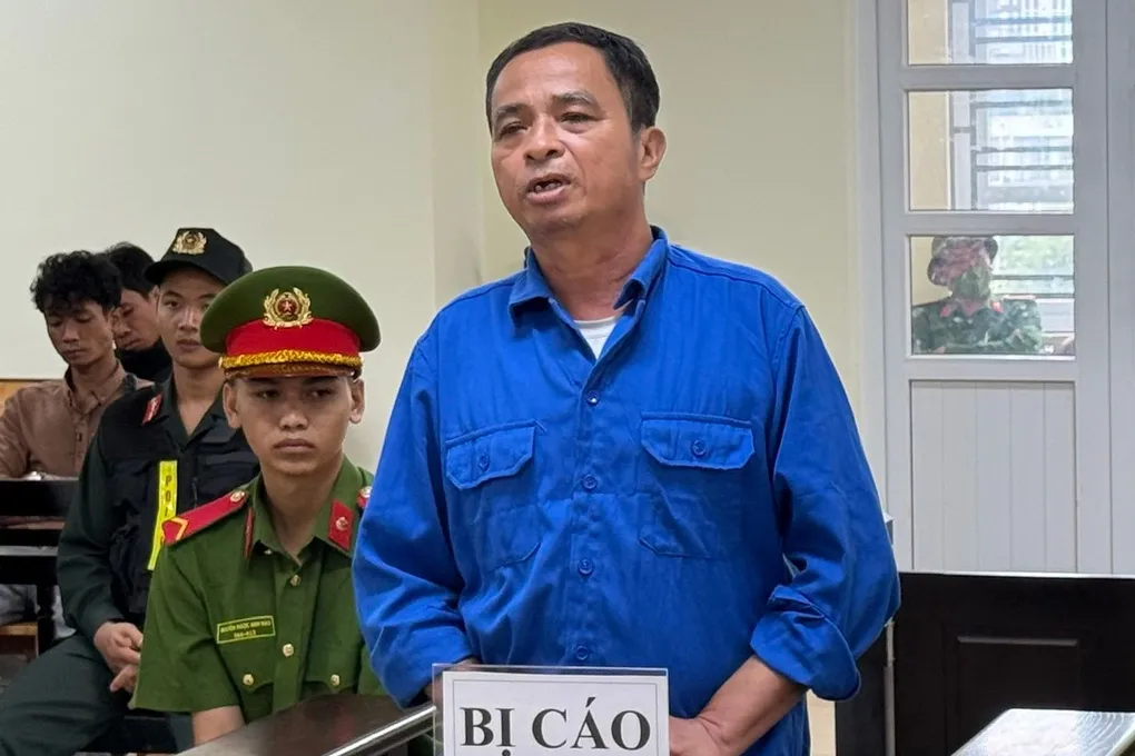 Bị cáo Y Nuen Ayun tại phiên tòa hôm nay. Ảnh: Ngọc Oanh
