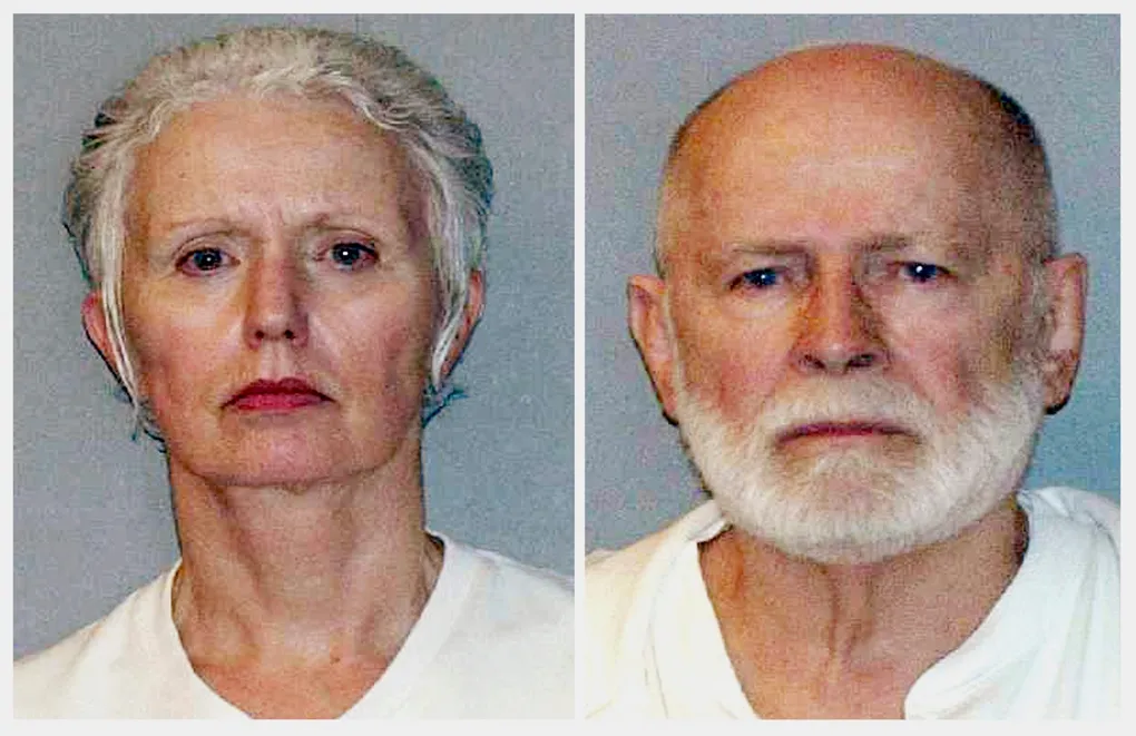 Catherine Greig (trái) và James Whitey Bulger sau khi bị bắt. Ảnh: U.S.Marshals Service