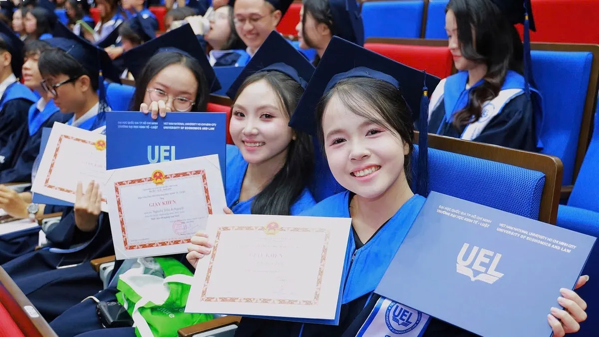 Đại học Kinh tế - Luật lấy điểm chuẩn cao nhất 90,01/100