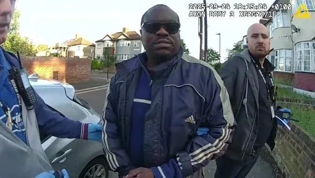 Simon Levy bị bắt vào ngày 4/9/2025. Ảnh: Met Police