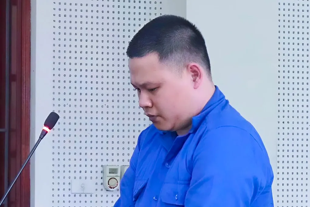 Bị cáo Tâm tại tòa. Ảnh: Hùng Lê