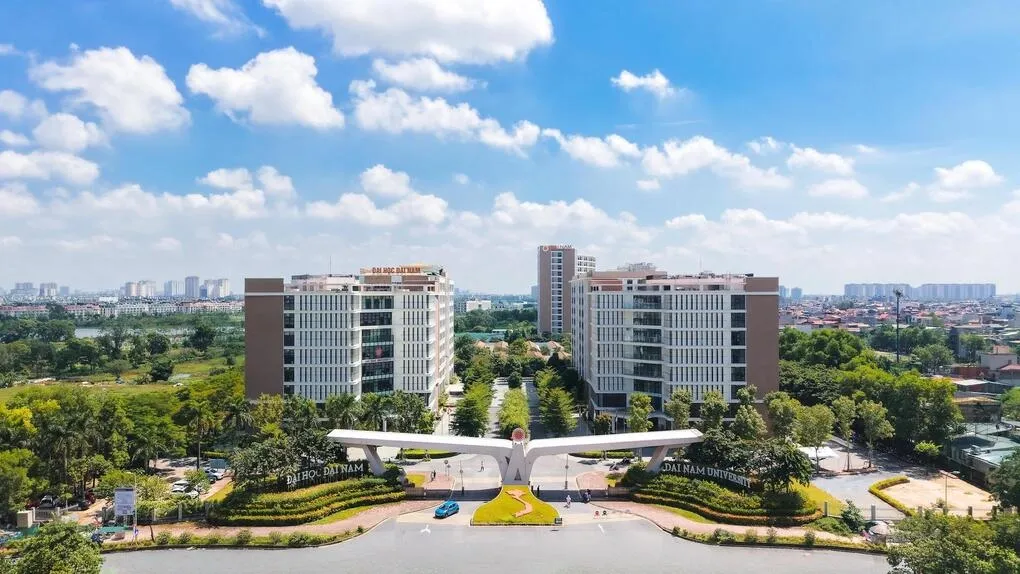 Khuôn viên Đại học Đại Nam. Ảnh: Nhà trường cung cấp