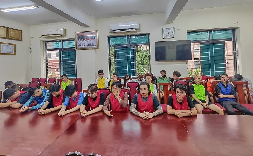 Phạm Tuấn cùng các nghi phạm trong vụ án. Ảnh: Công an cung cấp
