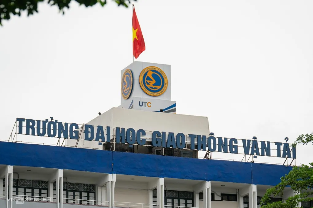 Một góc khuôn viên trường Đại học Giao thông Vận tải (UTC). Ảnh: Hoàng Giang