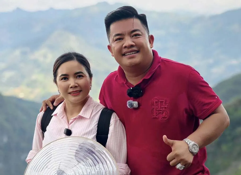 Vợ chồng Hải Sapa TV. Ảnh: FBNV
