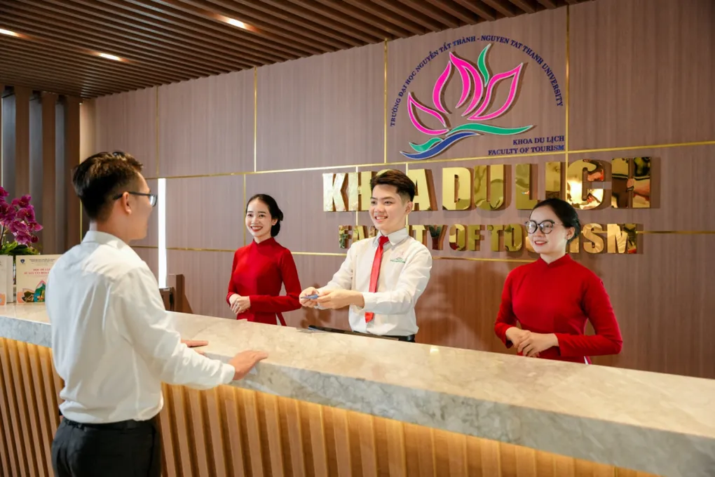 Khoa Du lịch tại  Trường Đại học Nguyễn Tất Thành. Ảnh: NTTU