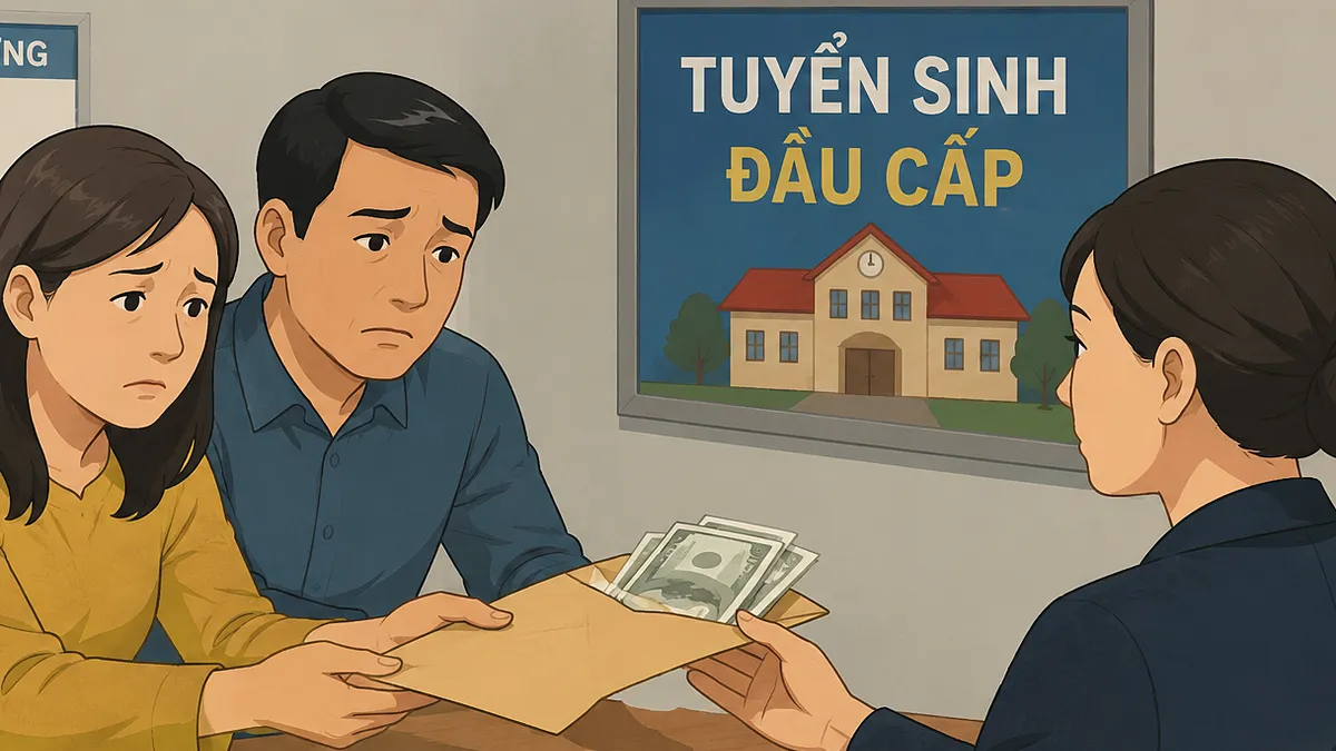 Công an tìm 50 phụ huynh 'chạy trường' bị lừa tiền