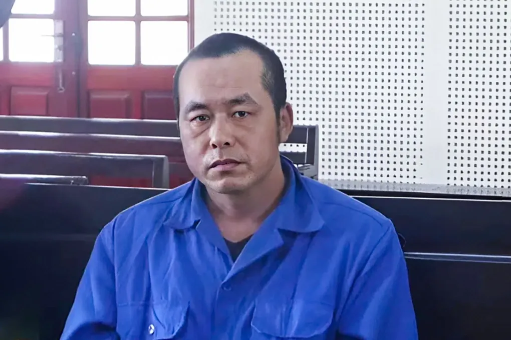 Bị cáo Hưng tại tòa. Ảnh: Hùng Lê