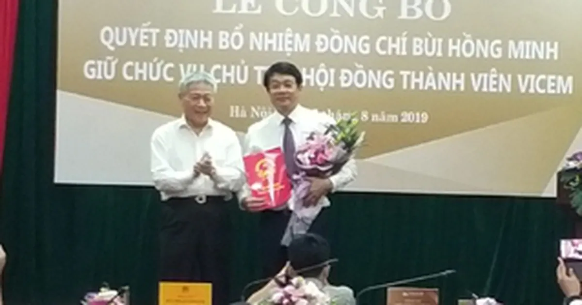 Bổ nhiệm Chủ tịch Hội đồng thành viên VICEM