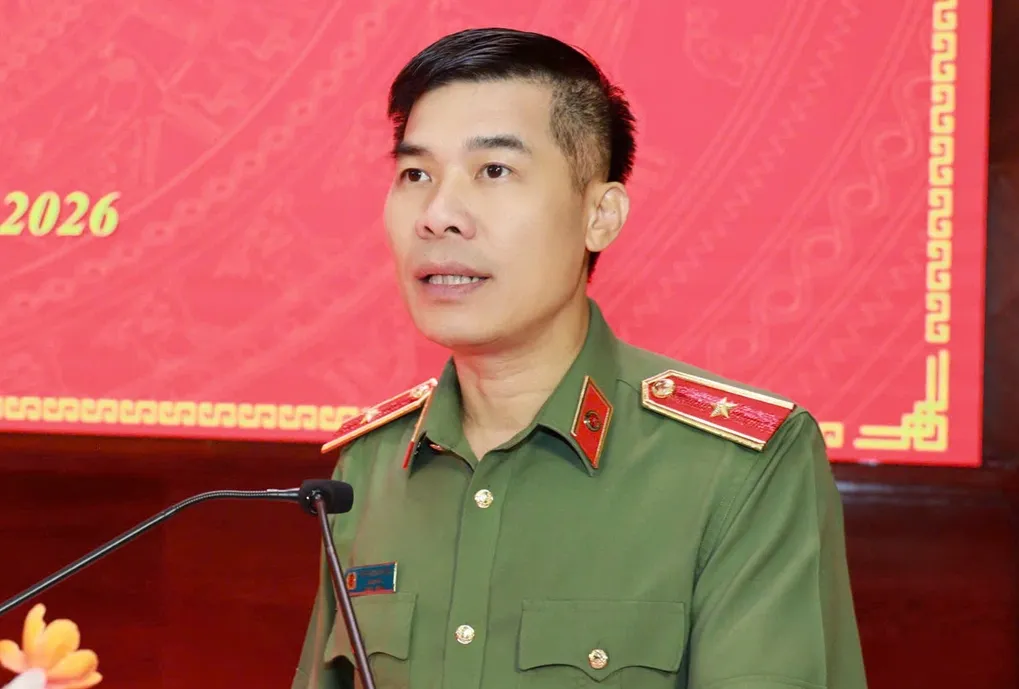 Thiếu tướng Cao Minh Huyền. Ảnh: Công an Lào Cai