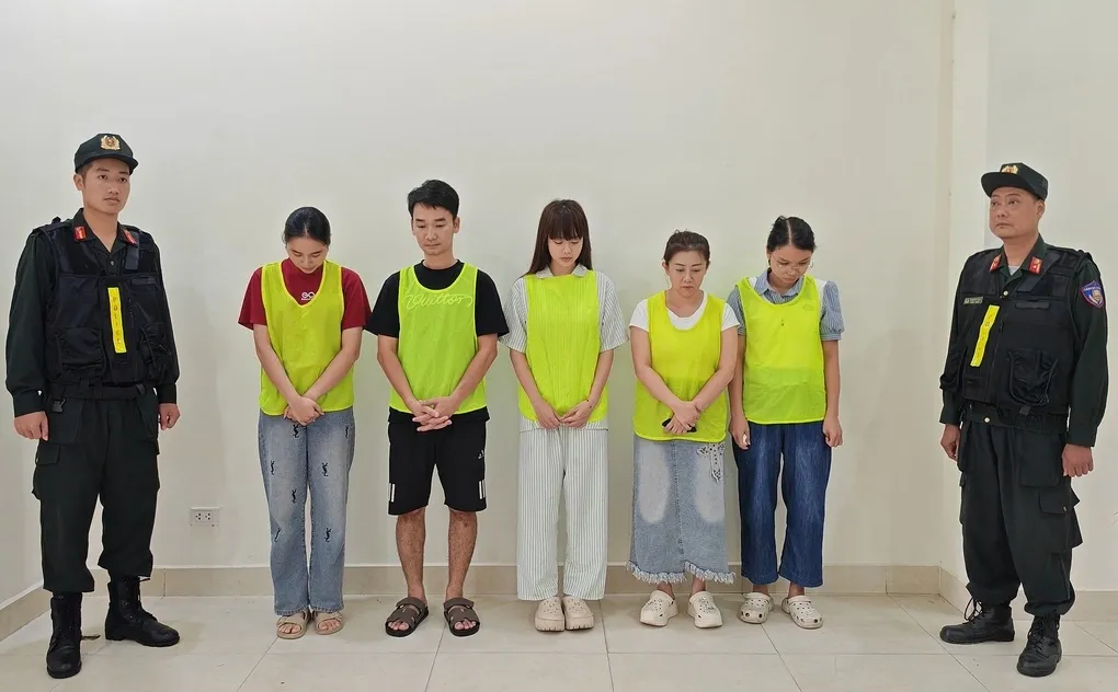 Các bị can bị khởi tố hôm nay. Ảnh: Công an cung cấp