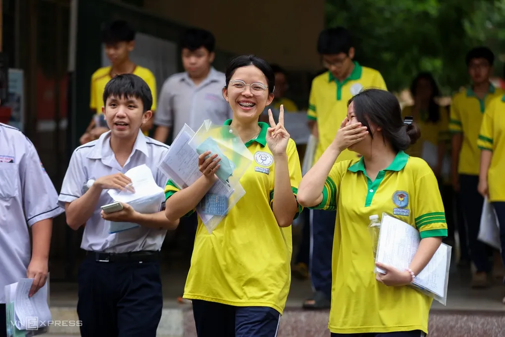 Học sinh thi tốt nghiệp tại TP HCM, tháng 6/2026. Ảnh: Quỳnh Trần