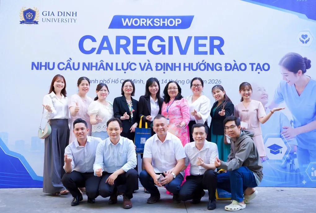 GDU thường xuyên tổ chức hội thảo, workshop, kết nối sinh viên với các chuyên gia đầu ngành. Ảnh: GDU