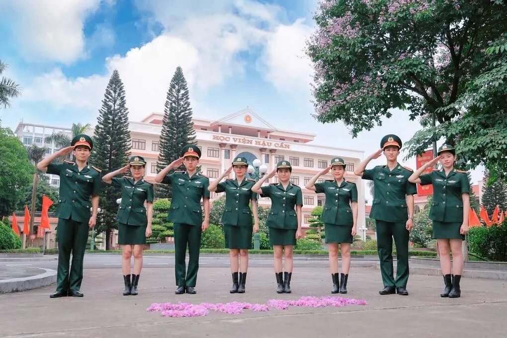 Khuôn viên Học viện Hậu cần. Ảnh: Fanpage học viện