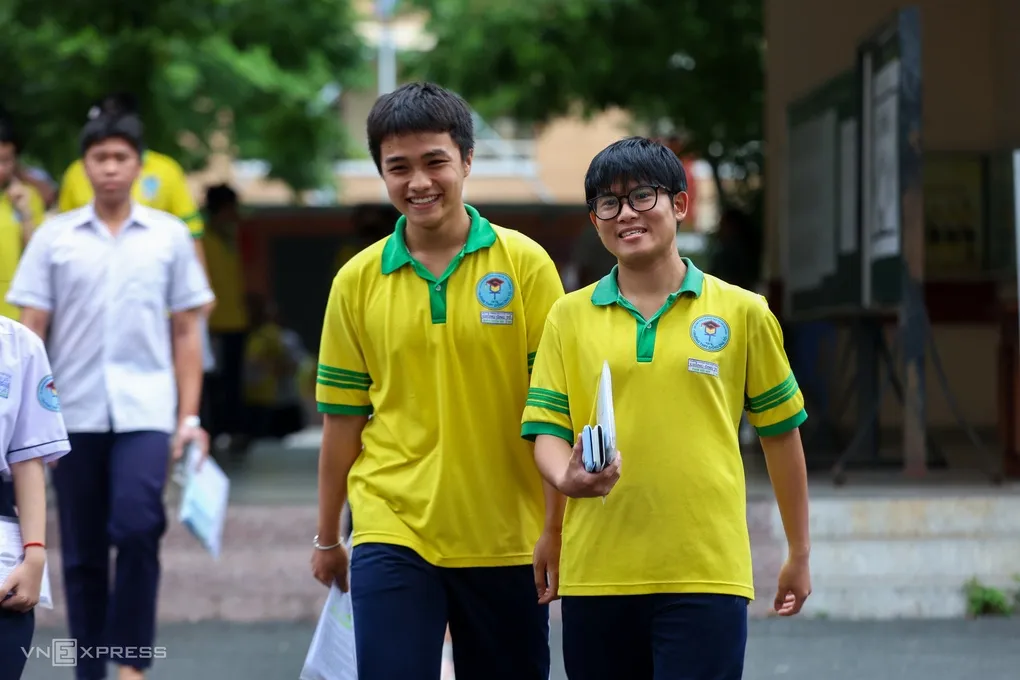 Học sinh thi tốt nghiệp tại TP HCM, tháng 6/2026. Ảnh: Quỳnh Trần