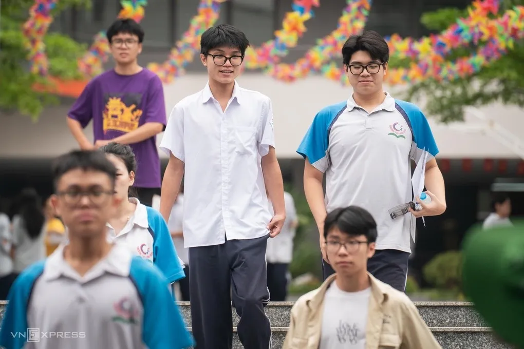 Học sinh Hà Nội thi tốt nghiệp THPT 2026. Ảnh: Hoàng Giang