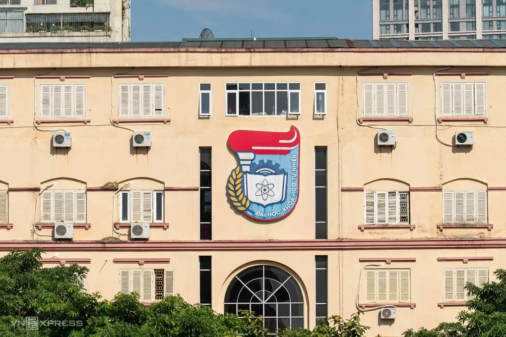Trường Đại học Khoa học Tự nhiên, Đại học Quốc gia Hà Nội. Ảnh: Hoàng Giang