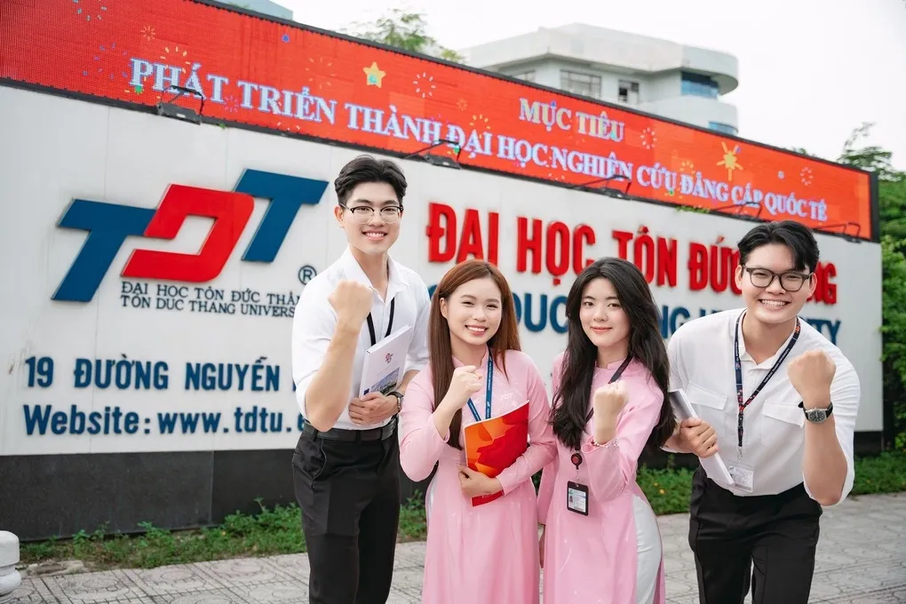Sinh viên trường Đại học Tôn Đức Thắng. Ảnh: TDTU