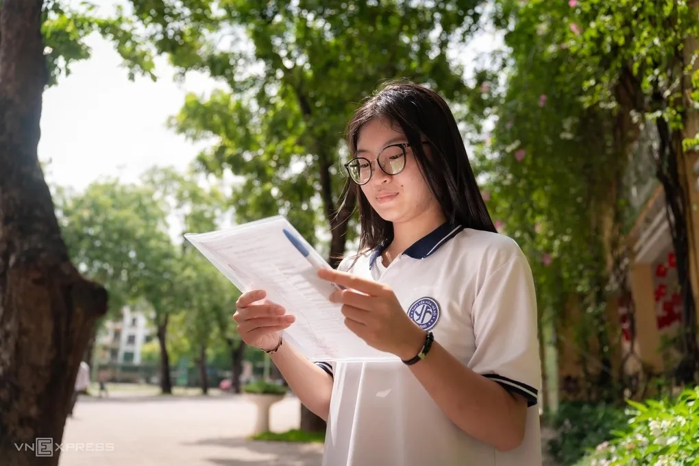 Học sinh Hà Nội thi tốt nghiệp THPT 2026. Ảnh: Hoàng Giang