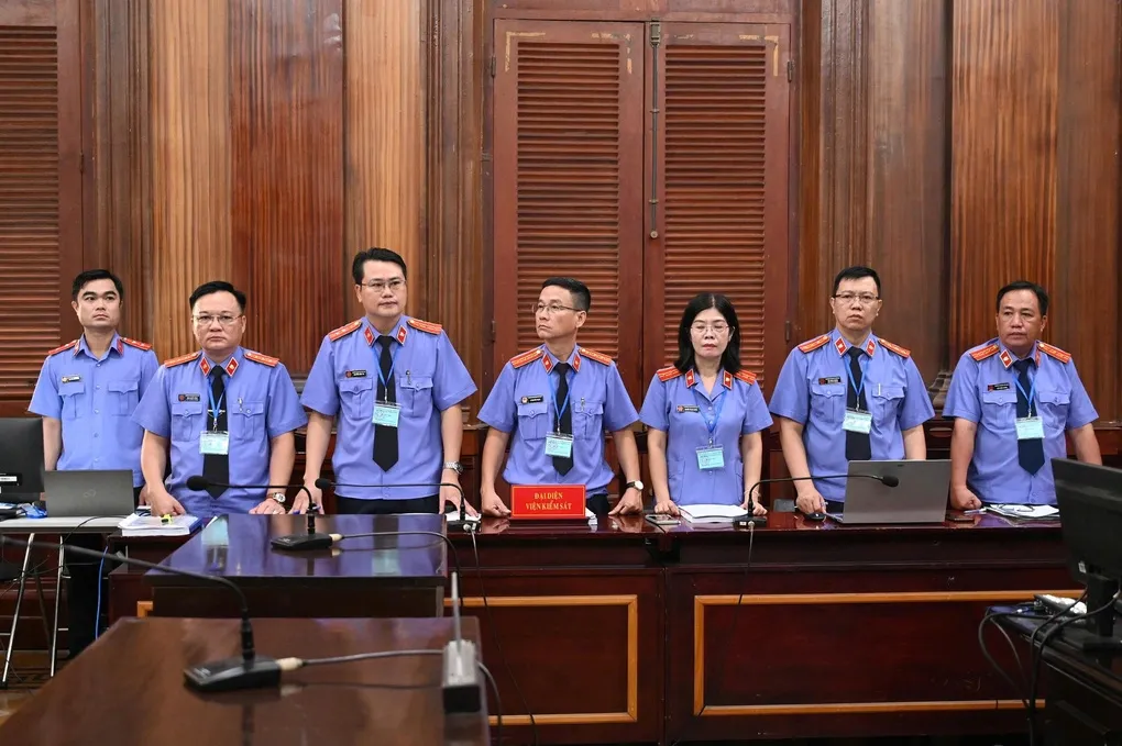 Đại diện VKSND TP HCM. Ảnh: Phạm Hải